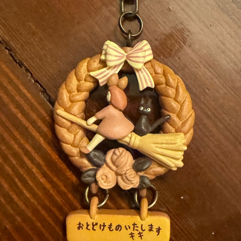 Kikis Delivery Service Key Chain NEW US SELLER Studio Ghibli
